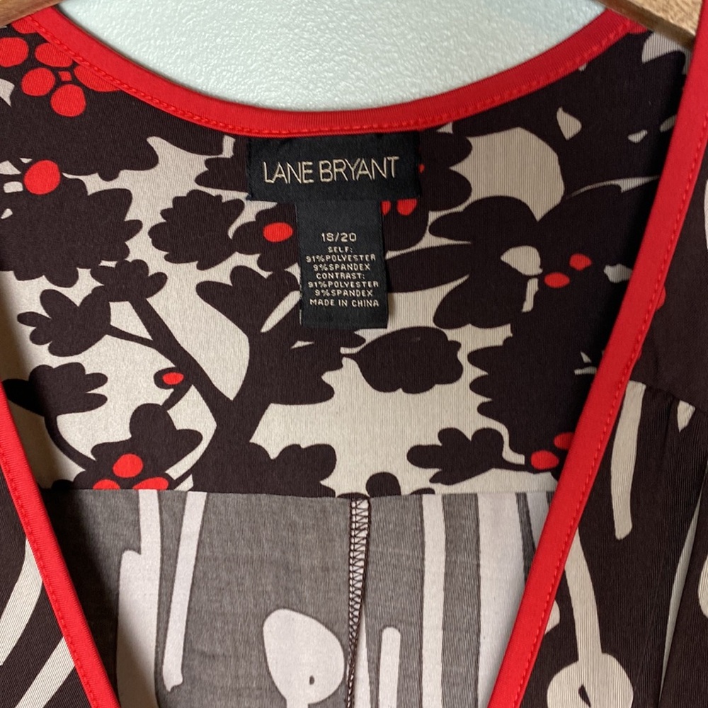 Lane Bryant Faux Wrap Midi Dress. Size 18/20 - Picture 2 of 8